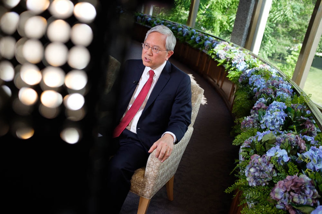 (Trent Nelson | The Salt Lake Tribune)New Mormon apostle Elder Gerrit W. Gong spoke to members of the media in Salt Lake City, Thursday June 28, 2018.