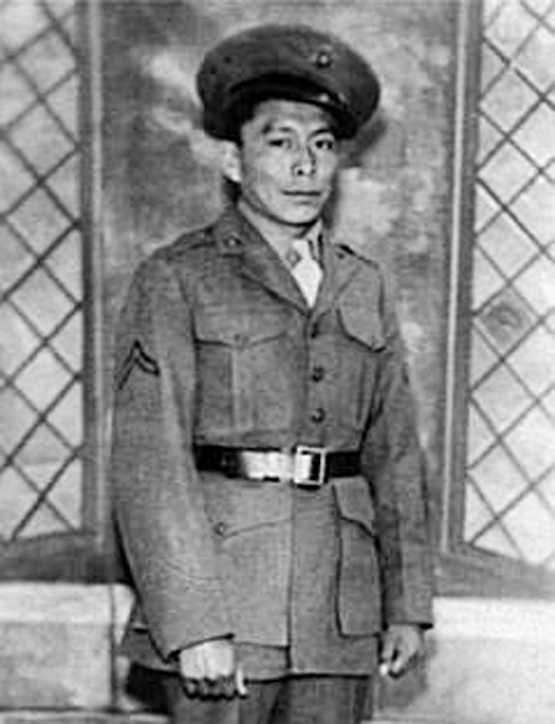 (AP Photo)  In this undated photo provided by his family, Samuel Tom Holiday is shown while serving in the U.S. Marine Corps as a Navajo Code Talker. Those marines used their language to send messages the Japanese couldn’t translate. Holiday died June 11, 2018, at a veterans home in Ivins. He was 94.