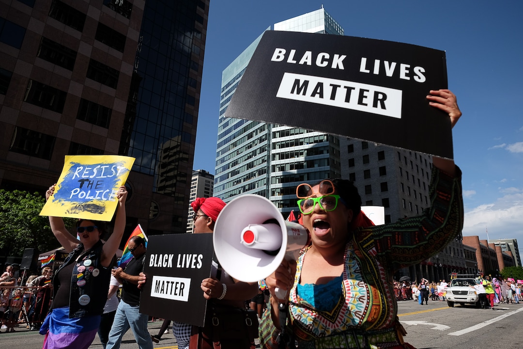 (Francisco Kjolseth  |  The Salt Lake Tribune)  Thousands participate in the Utah Pride Parade in Salt Lake City on Sunday June 2, 2019.