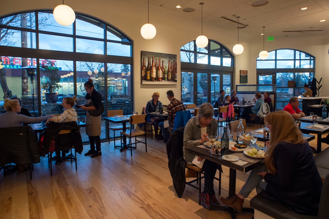 (Rick Egan  |  The Salt Lake Tribune)      OneOEight, a new bistro on the corner of 1300 South and 1700 East in Salt Lake City,Thursday, March 7, 2019.
