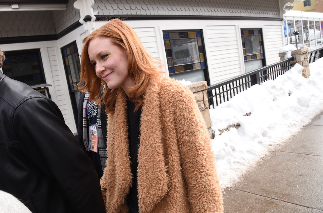 (Francisco Kjolseth  |  The Salt Lake Tribune)  Madisen Beaty walks along Main street in Park City during the Sundance Film Festival on Friday, Jan. 25, 2019.