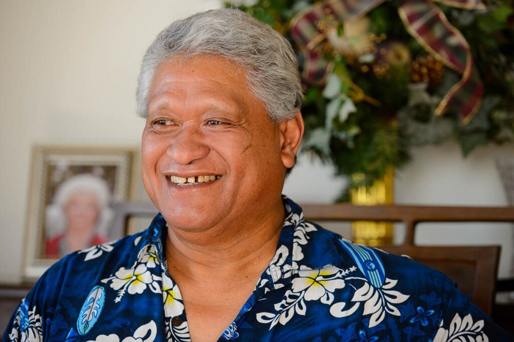 (Trent Nelson | The Salt Lake Tribune) Stone Fonua, a candidate for Salt Lake County Mayor, in West Jordan on Tuesday Jan. 22, 2019.