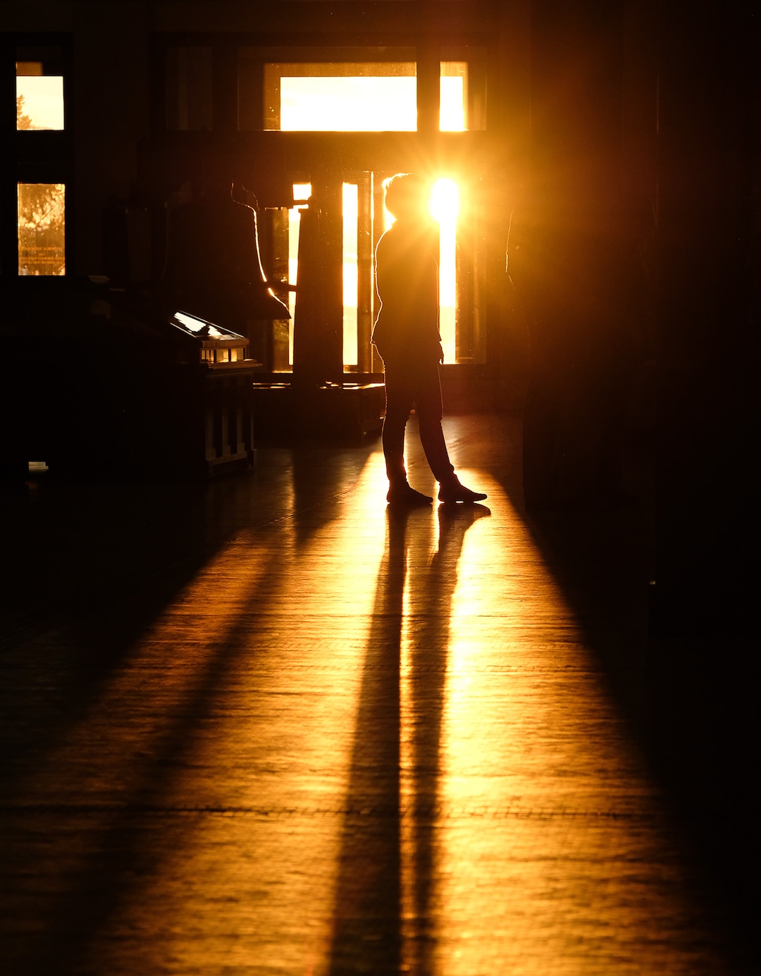(Francisco Kjolseth  |  The Salt Lake Tribune)  The sun sets on the last day of the Legislative session at the Utah Capitol on Thursday, March 14, 2019.