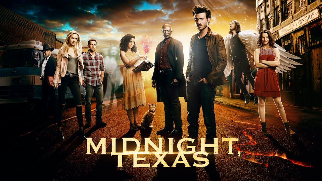 |  Courtesy NBC UniversalYul Vasquez, Ariel Kebbel, Dylan Bruce, Parisa Fitz-Henley, Peter Mensah, Francois Arnaud, Jason Lewis and Sarah Ramos star in ÒMidnight, Texas.Ó