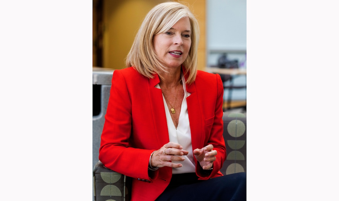 (Rick Egan | The Salt Lake Tribune) Lisa Eccles discusses the Eccles family donation to the University of Utah Medical School, on Tuesday, June 8, 2021.