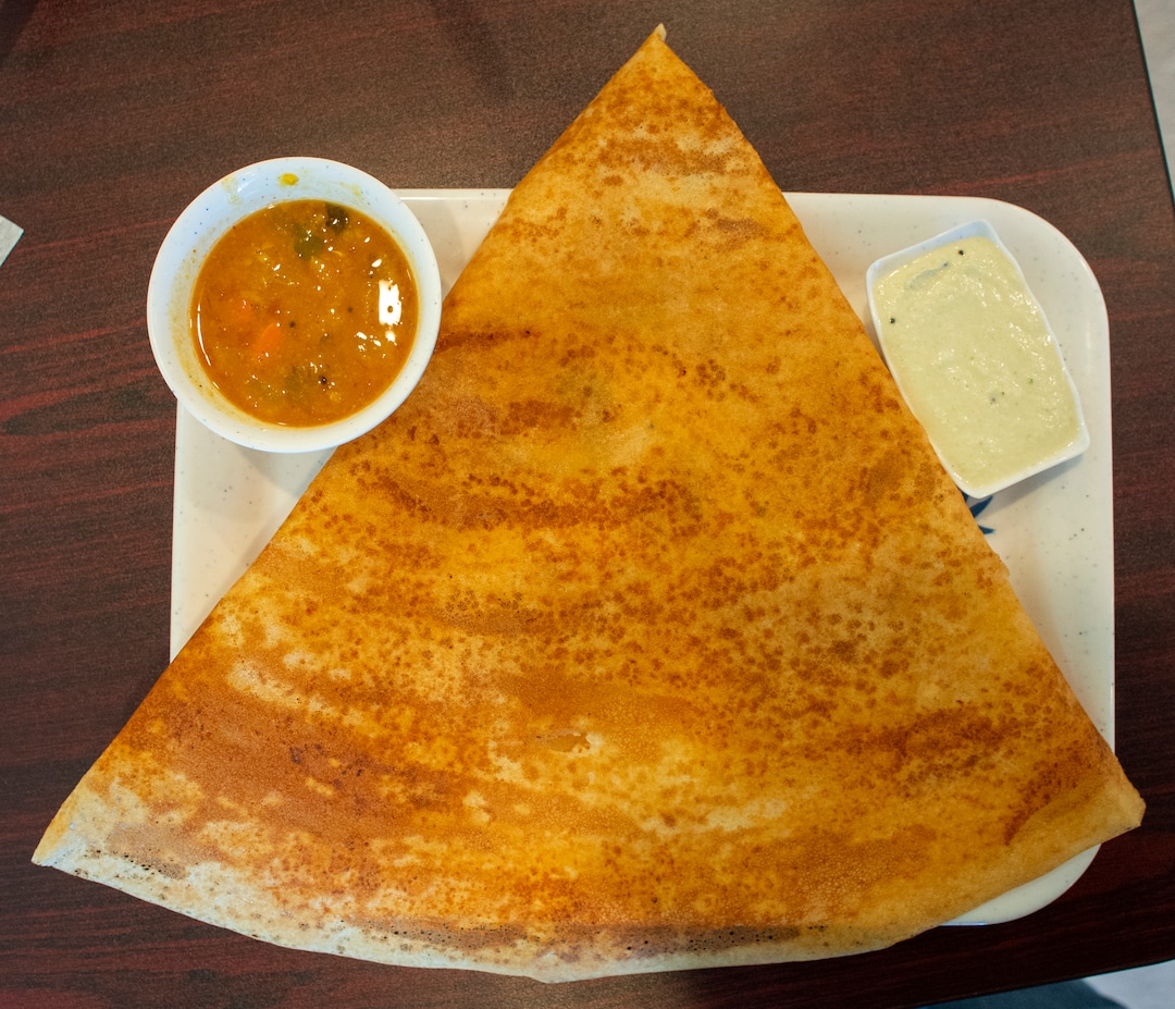 (Rick Egan  |  The Salt Lake Tribune)     Panner Dosa at Sri Balaji Caffe, a new vegetarian restaurant that specializes in Indian Street Food in West Jordan. Thursday, Jan. 3, 2019.