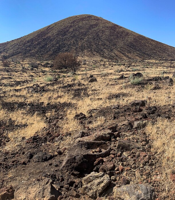 (Kaitlyn Bancroft | The Salt Lake Tribune) The Veyo Volcano in Veyo.