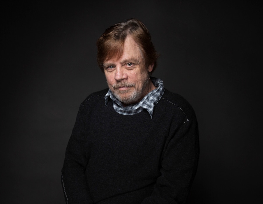 In this Jan. 23, 2017 file photo, actor Mark Hamill poses for a portrait during the Sundance Film Festival in Park City. Hamill returns as Luke Skywalker in the upcoming "Star Wars: The Last Jedi," in theaters Dec. 15. (Photo by Taylor Jewell/Invision/AP, File)
