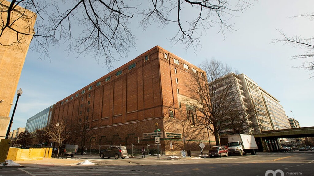 (Photo courtesy of Museum of the Bible)  The Washington Design Center building, which will house the Museum of the Bible.