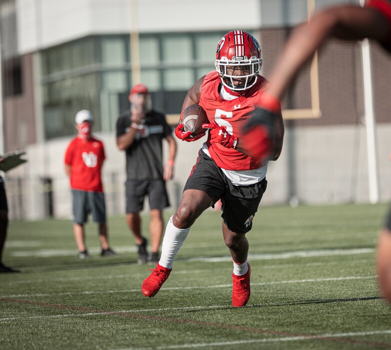 (Photo courtesy of Utah Athletics) Utah junior running back Devin Brumfield