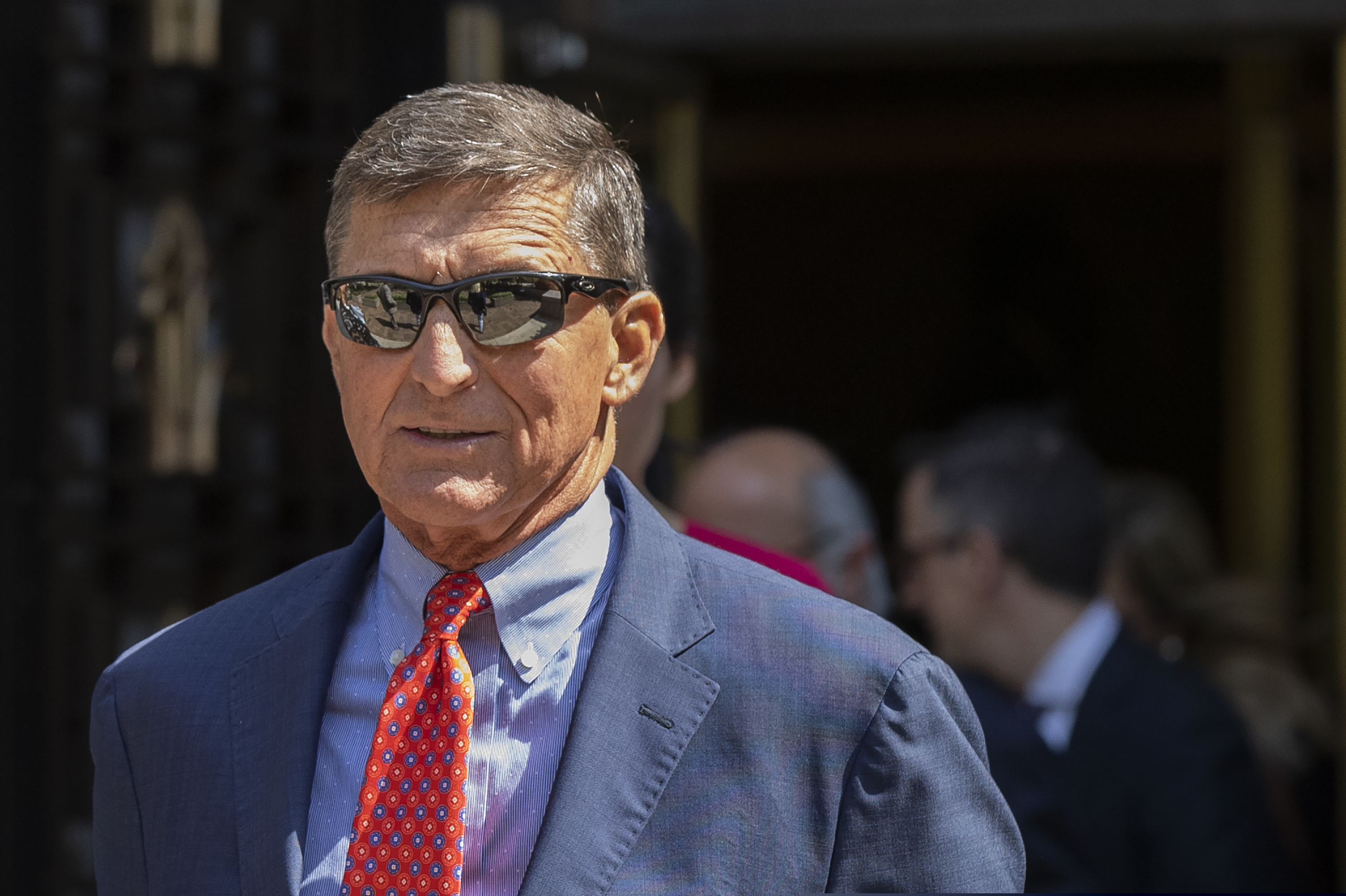 (Manuel Balce Ceneta | AP file photo) Michael Flynn, President Donald Trump's former national security adviser, leaves federal court in Washington, Tuesday, Sept. 10, 2019.