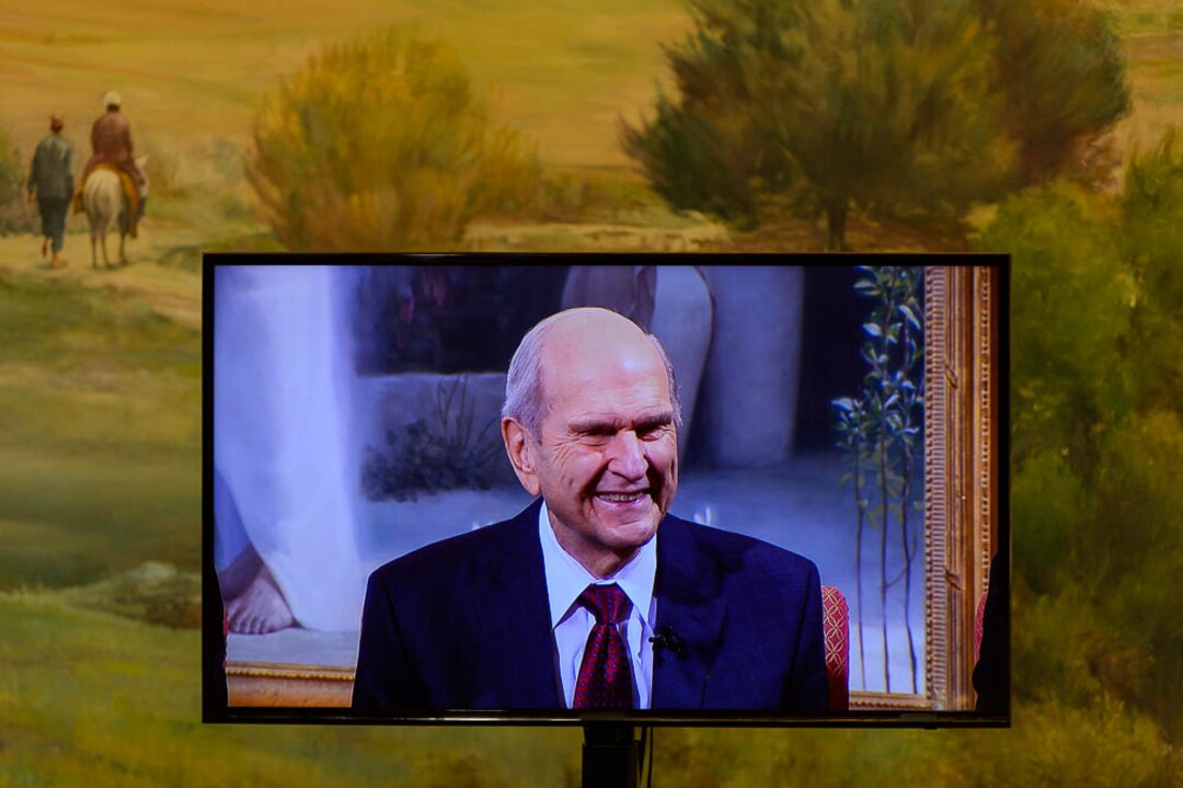 (Trent Nelson | The Salt Lake Tribune)  Russell M. Nelson addresses members of the LDS church, Tuesday January 16, 2018. Nelson was named the 17th president of the nearly 16 million-member Church of Jesus Christ of Latter-day Saints.