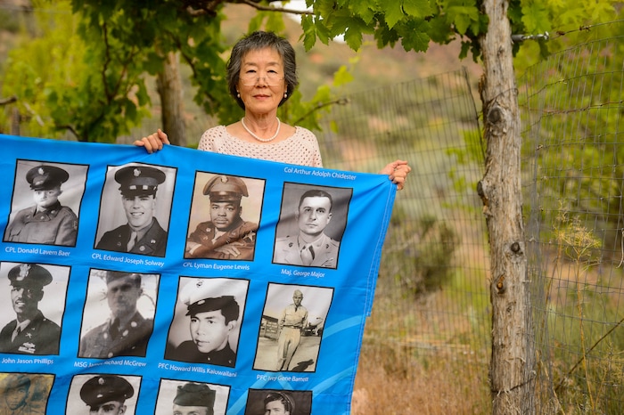 (Trent Nelson  |  The Salt Lake Tribune) Sunny Lee works with the South Korean government to bring the families of MIA Korean War veterans to South Korea where they are honored for their family member's service. Lee was photographed at her Springdale home on Tuesday, May 19, 2020.