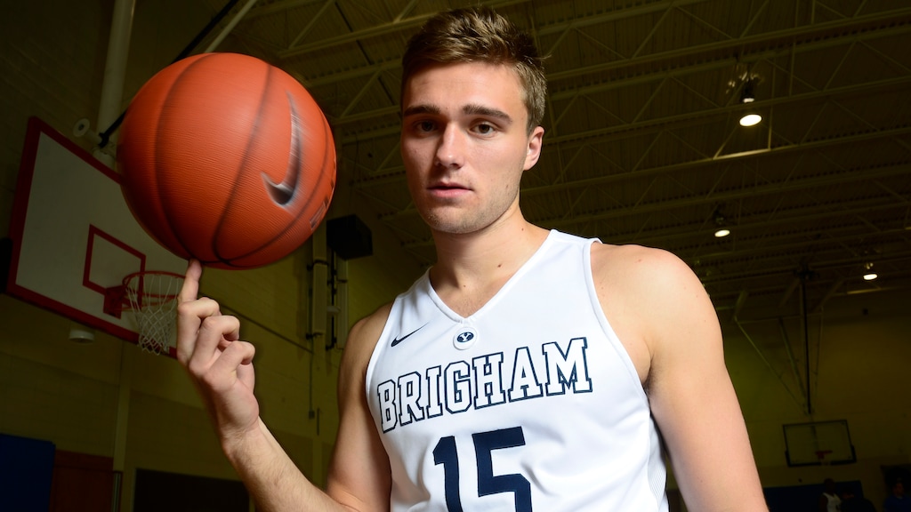 Scott Sommerdorf   |  The Salt Lake TribuneBYU G Jake Toolson, at BYU, Wednesday, October 14, 2015.