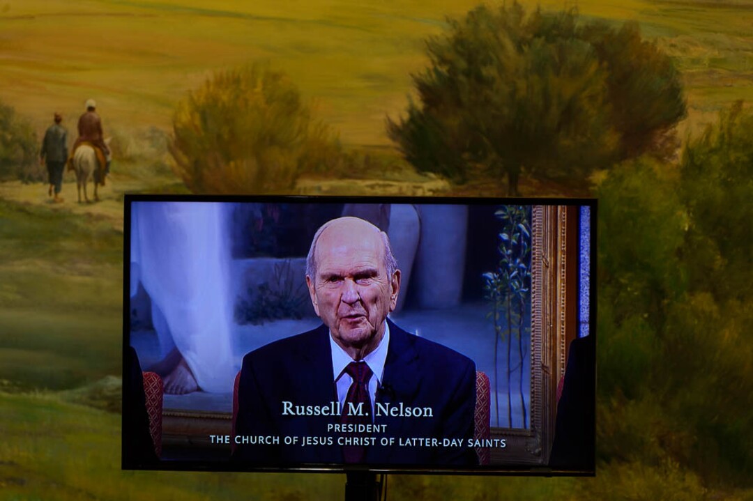 (Trent Nelson | The Salt Lake Tribune)  Russell M. Nelson addresses members of the LDS church, Tuesday January 16, 2018. Nelson was named the 17th president of the nearly 16 million-member Church of Jesus Christ of Latter-day Saints.