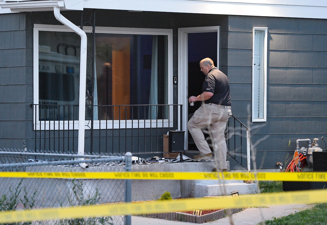 (Francisco Kjolseth  |  The Salt Lake Tribune)  Salt Lake City police investigate a tip that may be connected to the disappearance of MacKenzie Lueck on Wednesday, June 26, 2019.