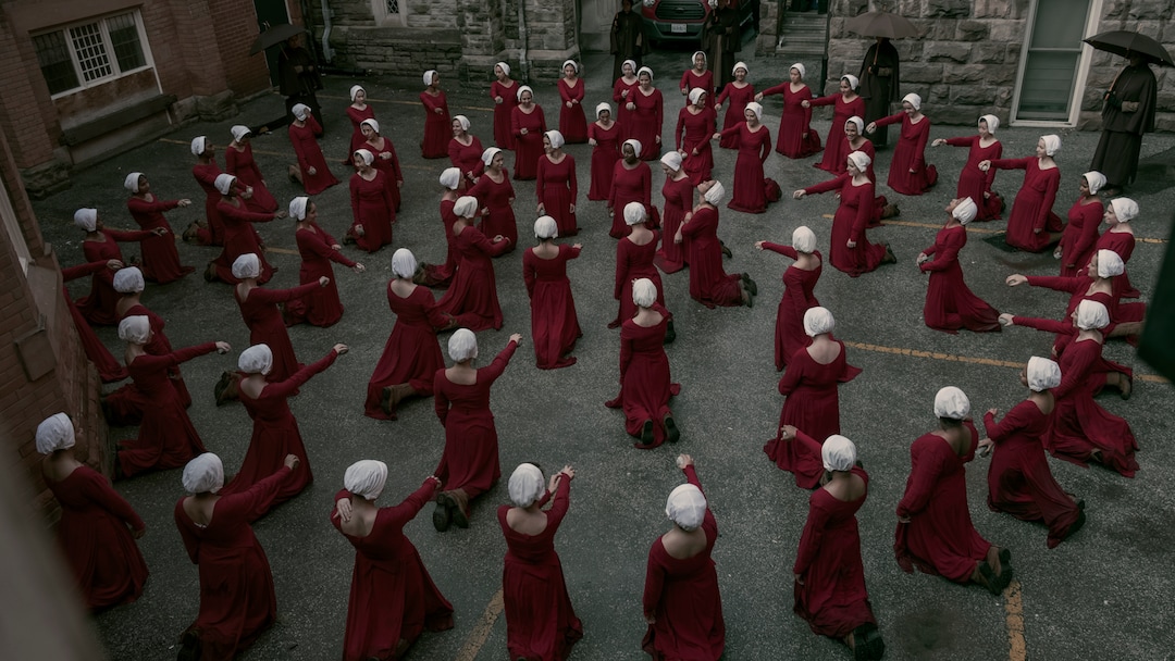 (Photo Credit: George Kraychyk/Hulu) The Season 2 premiere of “The Handmaid's Tale” begins streaming on Wednesday, April 25, on Hulu.