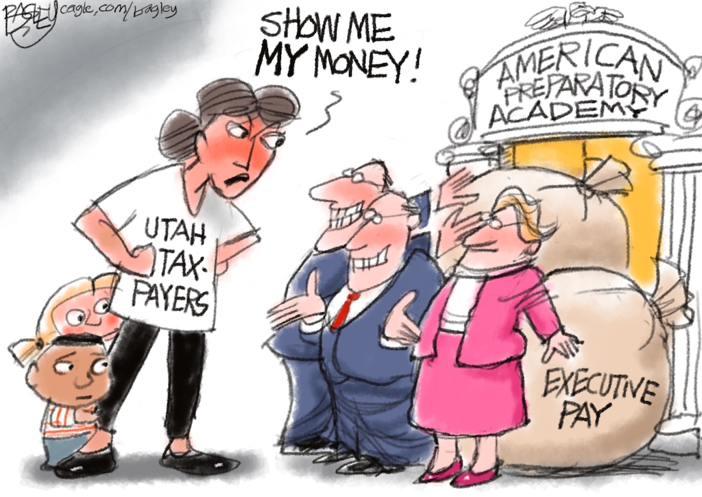 Pat Bagley | Show Us the Money