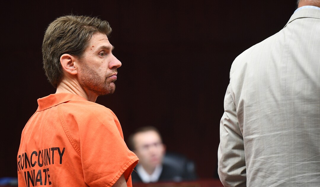 (James M. Dobson  |  Pool Photo)  The fifth district court takes Samuel Shaffer's guilty plea to felony rape of a child and felony child abuse at court in Cedar City, Wednesday, February 20, 2018.