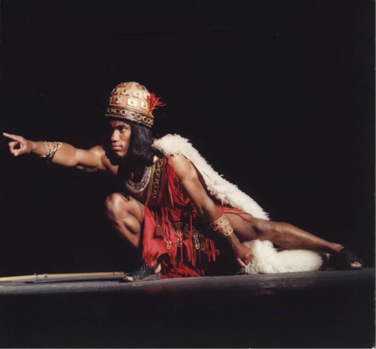 (Courtesy Rulon Simmons)
Charles Bruce was an athlete from Halifax, Nova Scotia, playing the role of Samuel the Lamanite in the Hill Cumorah Pageant in the 1990s.