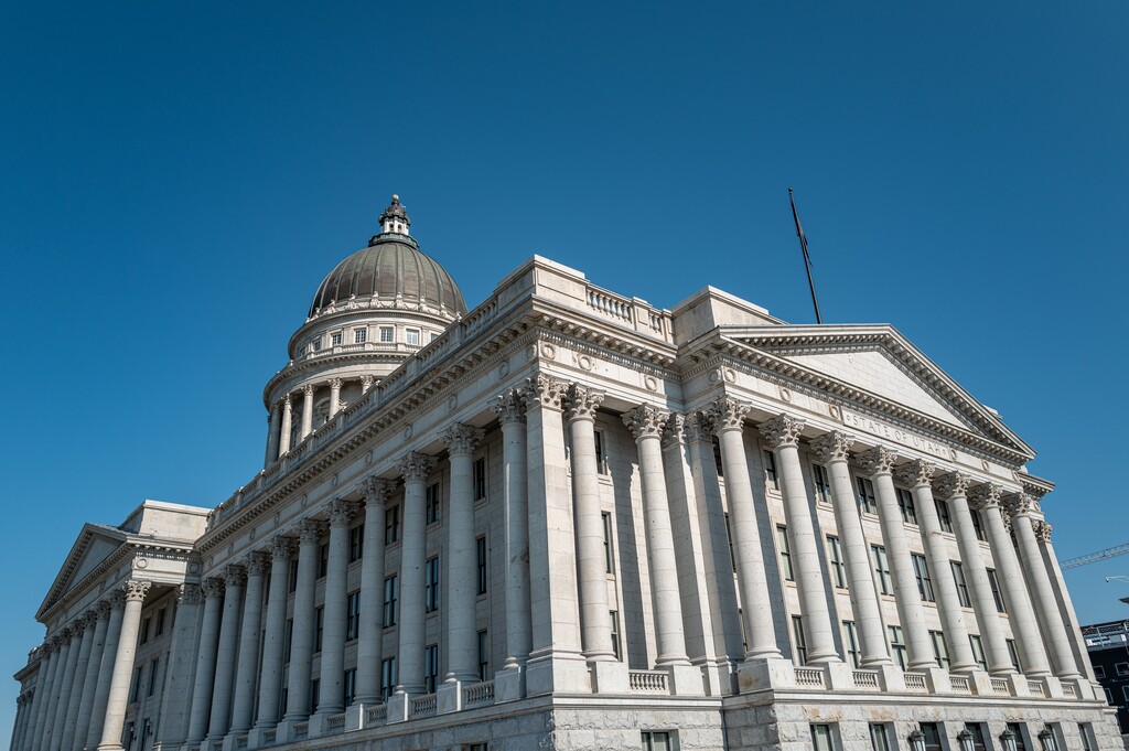 (Trent Nelson  |  The Salt Lake Tribune) The Utah Capitol inSalt Lake City on Wednesday, July 10, 2024.