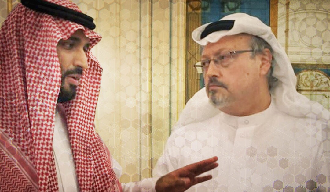 (Photo courtesy of Sundance Institute) Saudi journalist Jamal Khashoggi, right, is the focus of "The Dissident," directed by Bryan Fogel, an official selection of the Documentary Premieres program at the 2020 Sundance Film Festival.