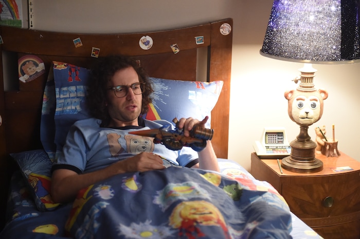 This image released by Sony Pictures Classics shows Kyle Mooney in a scene from "Brigsby Bear." (Sony Pictures Classics via AP)