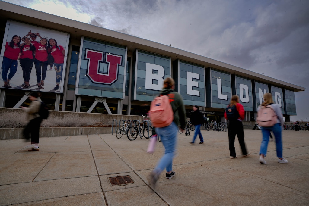 (Francisco Kjolseth  | The Salt Lake Tribune) The University of Utah campus is pictured on Tuesday, Feb. 4. 2025.