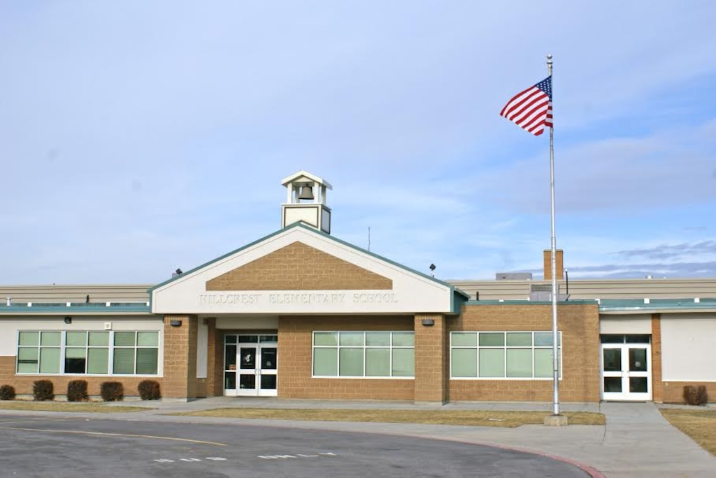 (Photo courtesy of Alpine School District)  Hillcrest Elementary School in Orem.