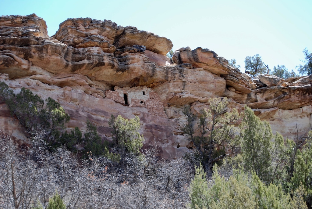 Anasazi cliff dwellings in Jenny Canyon, a tributary of Utah’s Recapture Canyon east of Blanding, are shown on March 27, 2018. (Brian Maffly | The Salt Lake Tribune)