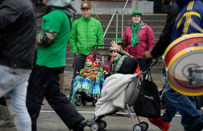 (Scott Sommerdorf | The Salt Lake Tribune) Salt Lake City celebrates Irish heritage with its 40th annual St. Patrick’s Day Parade on Saturday, March 17, 2018.
