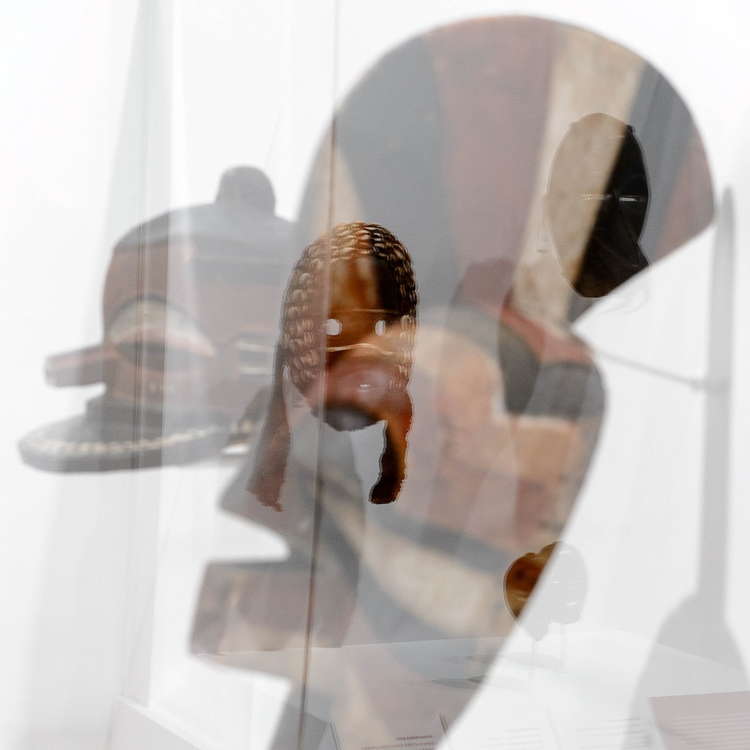 (Trent Nelson  |  The Salt Lake Tribune)  Masks at the Utah Museum of Fine Arts in Salt Lake City. The re-imagined UMFA reopens to the public Saturday, Aug. 26.