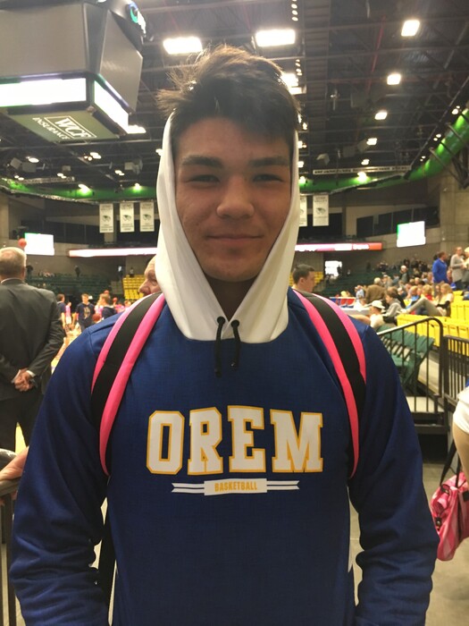 (Maddie Lee  |  The Salt Lake Tribune)  Puka Nacua, Orem High.