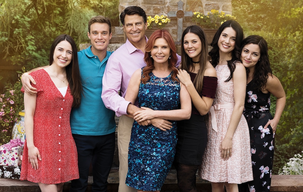 (Prime Video) Roma Downey (center) stars in "The Baxters," which will start streaming on Prime Video on March 28.