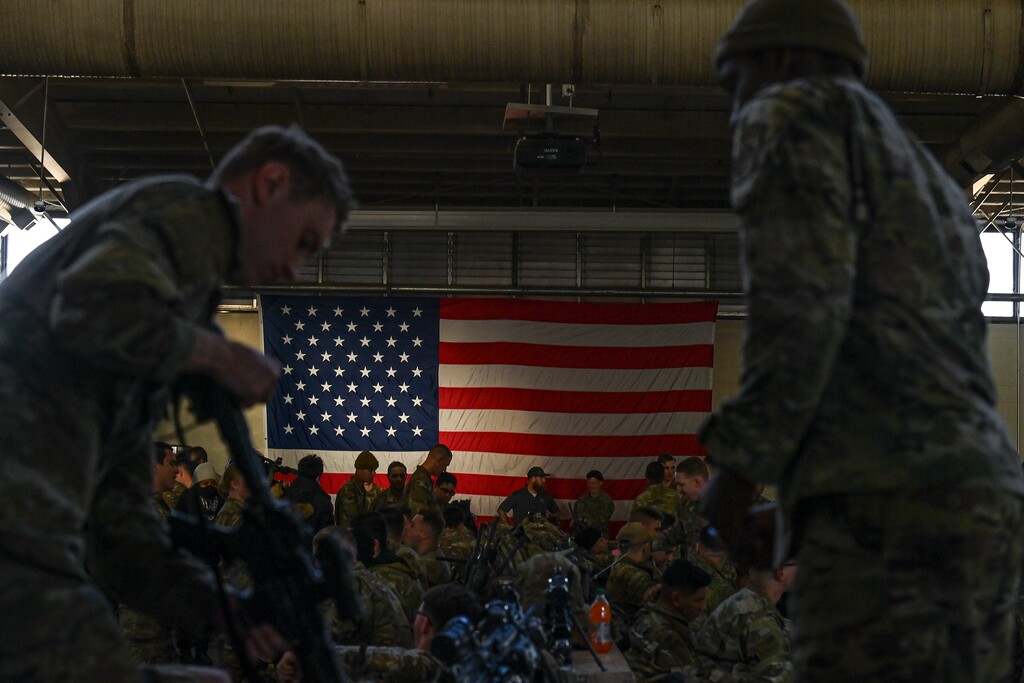 (Kenny Holston | The New York Times)

Troops at Fort Bragg in North Carolina prepare to deploy to Eastern Europe on Monday, Feb. 14, 2022. "Whatever happens next in Ukraine, it won’t matter as much as the lessons we draw from it," writes Bret Stephens, a New York Times opinion columnist. "Only the innocent think that an America that turns its back on the world will be left alone in turn."