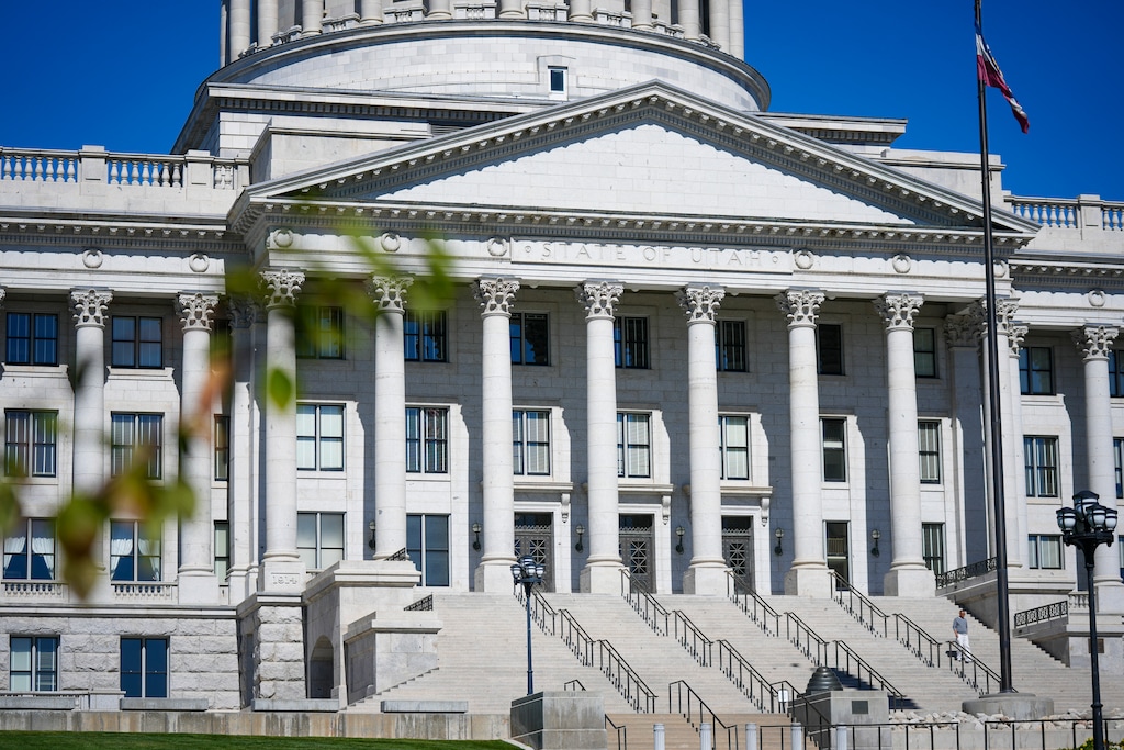 (Bethany Baker | The Salt Lake Tribune) The Utah Capitol in Salt Lake City on Wednesday, Sept. 30, 2026.