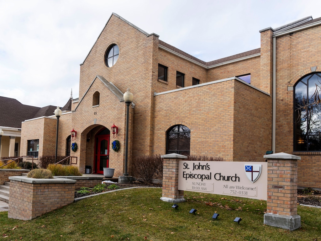 (Rick Egan | The Salt Lake Tribune)  The William A. Burnard Warming Center is located inside St John's Episcopal Church in Logan, seen on Dec. 4, 2023.