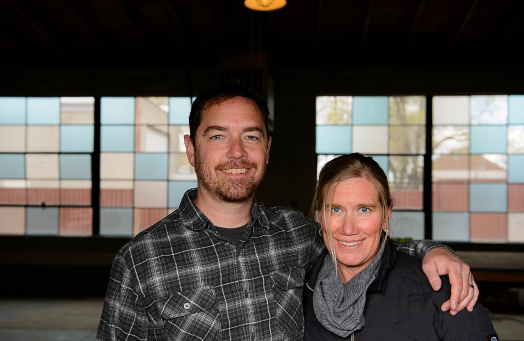 (Trent Nelson | The Salt Lake Tribune)
After 18 years at Red Rock Brewing, Kevin Templin, left, is going out on his own, opening T.F. Brewing with his wife, Britt, his father and several investors — including parents on his son's hockey team.