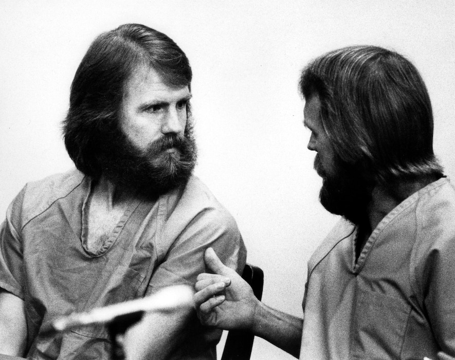 (Tribune File Photo)  Dan Lafferty, left, Ron Lafferty in 1984. Ron Lafferty lost his latest appeal Monday, Aug. 12, 2019, and could be executed within months. Brother Dan is serving life sentences.