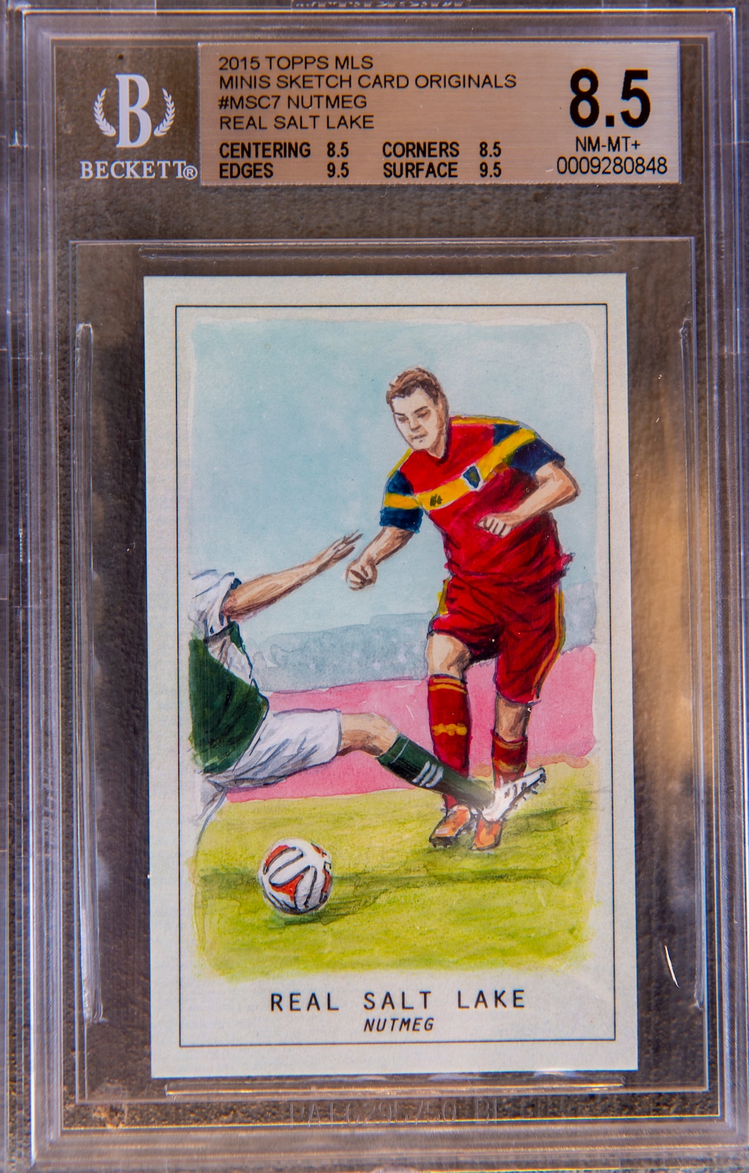 (Rick Egan  |  The Salt Lake Tribune)    RSL cards from Robert Kreib's collection, Tuesday April 7, 2020