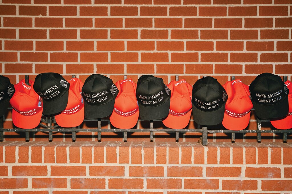 FILE —Items being sold at Capital One arena for Donald Trump's inauguration in Washington, Jan. 20, 2025. (Paola Chapdelaine/The New York Times)
