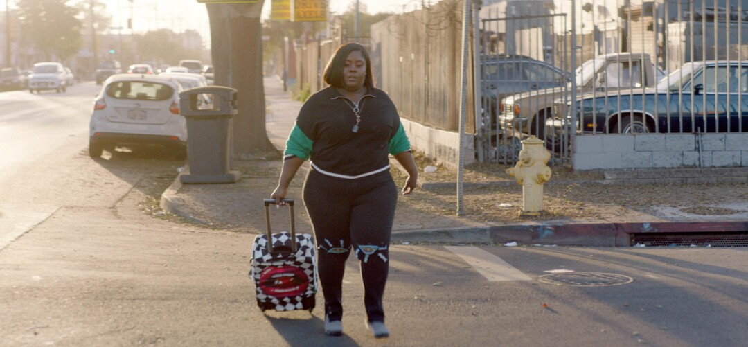 (Ante Cheng  |  courtesy of Sundance Institute) Raven Goodwin appears in "Baldwin Beauty," directed by Thembi Banks, an official selection of the Shorts Programs at the 2020 Sundance Film Festival.