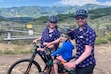 (Courtesy of Sophy Bishop) Sophy Bishop, her husband Tim Johnson and their son Artie mountain bike at Round Valley in 2025. The couple moved to Utah in 2021 to get closer to the outdoor recreation they enjoy, and Bishop thinks similar newcomers could be a major factor in changing Utah’s political landscape.