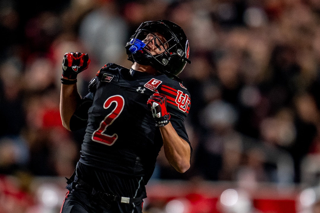 (Trent Nelson  |  The Salt Lake Tribune) Utah Utes wide receiver Creed Whittemore (2) reacts to an incomplete pass as Utah hosts Houston, NCAA football at Rice-Eccles Stadium in Salt Lake City on Saturday, Oct. 24, 2026.