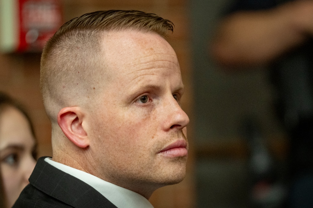 (Rick Egan | The Salt Lake Tribune) Rep. Trevor Lee appeared at a GOP Learning Event sponsored by Utah Republicans at the University of Utah on April 10, 2026. Lee resigned his seat Monday after criminal charged were filed against him.
