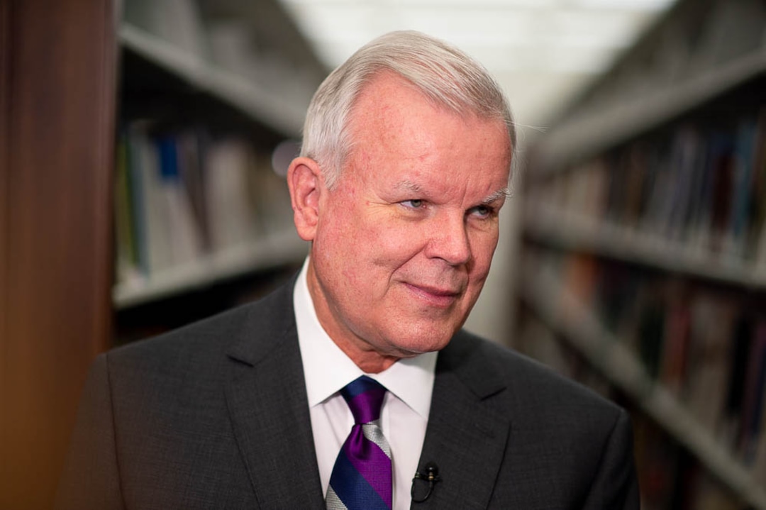 (Trent Nelson | The Salt Lake Tribune)  Church Historian and Recorder Steven Snow at a news conference regarding the LDS Church publishing the first volume of new history, Saints: The Story of the Church of Jesus Christ of Latter-day Saints in the Latter Days. Tuesday Sept. 4, 2018.