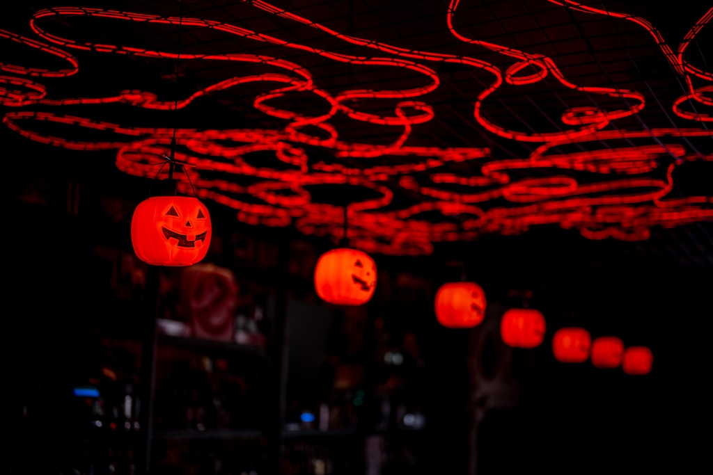 (Trent Nelson | The Salt Lake Tribune) The Something Wicked bar popup inside Studio at Soundwell in Salt Lake City on Friday, Oct. 2, 2026.