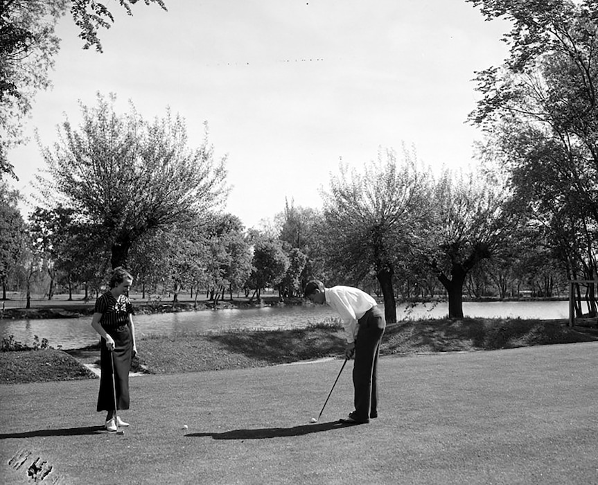 (The Salt Lake Tribune via Utah State History) Salt Lake City’s Nibley Park Golf Course in a 1938 photograph.