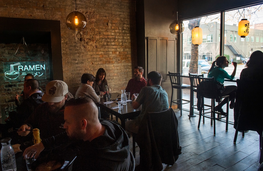 (Rick Egan  |  The Salt Lake Tribune)   The Ramen Bar in Salt Lake City, Wednesday, Jan. 16, 2019.