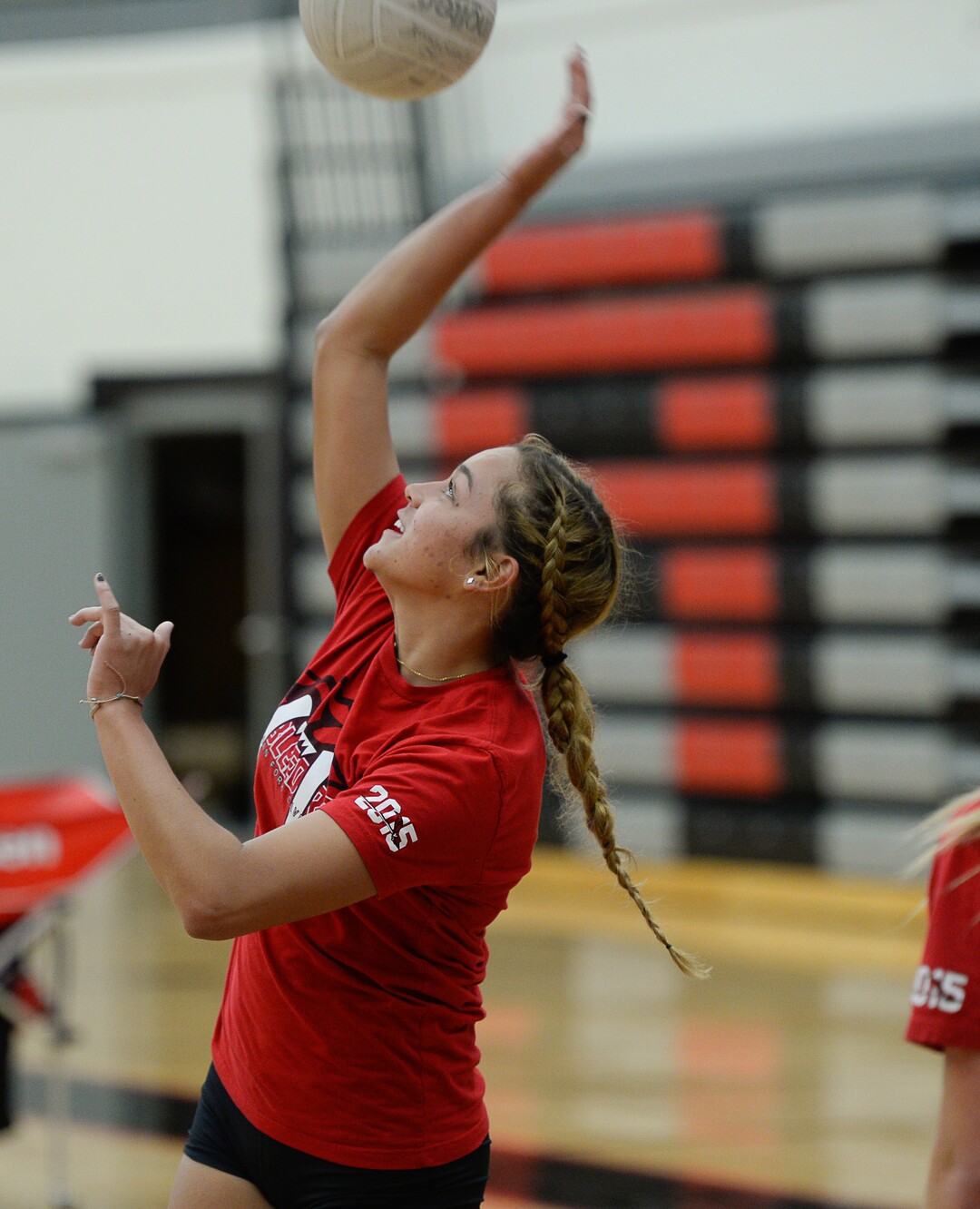 (Francisco Kjolseth  |  The Salt Lake Tribune)  American Fork setter Tayler Tausinga, one of the best setters in the state, is headed to BYU.